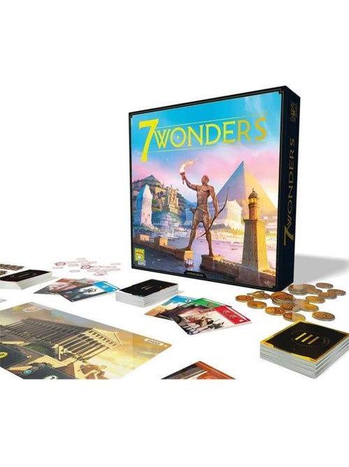 Jeu De Société 7 Wonders - Asmodee - Kiabi