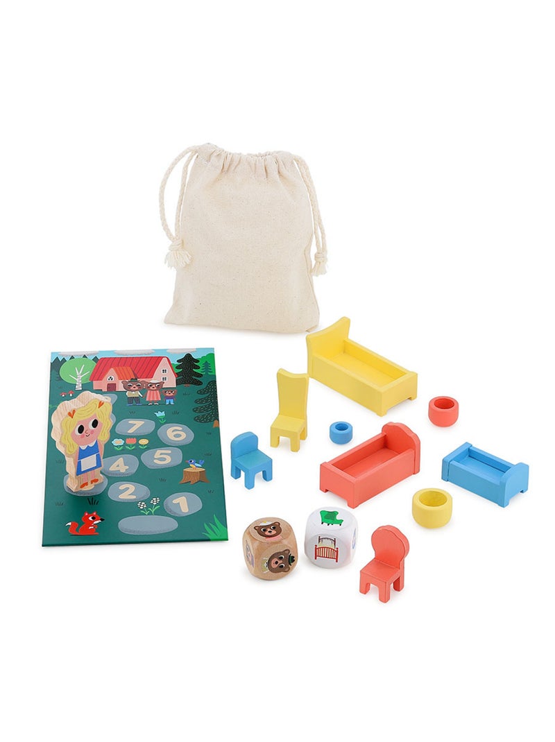 Jeu de société Boucle d'Or Bleu - Kiabi