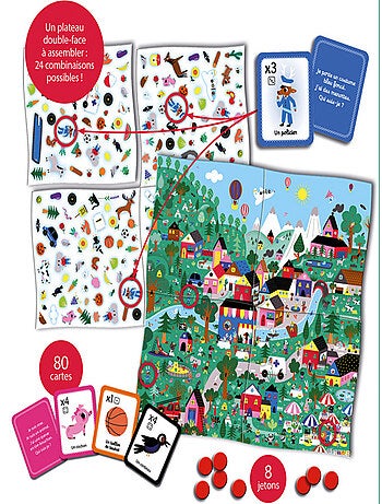 Jeu de société Cherche et trouve les couleurs
