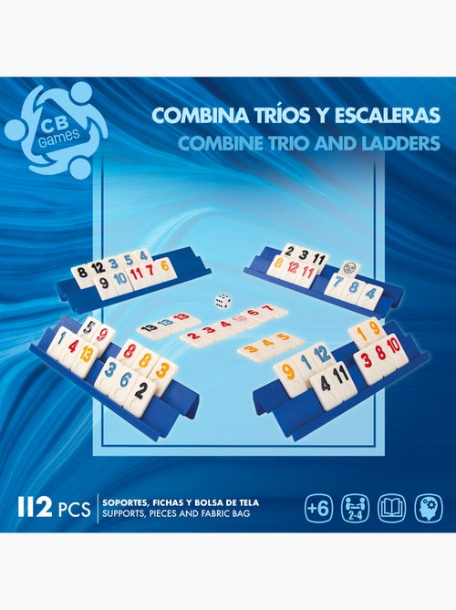 Jeu de société combigame avec sac 112 pcs cb games - Kiabi