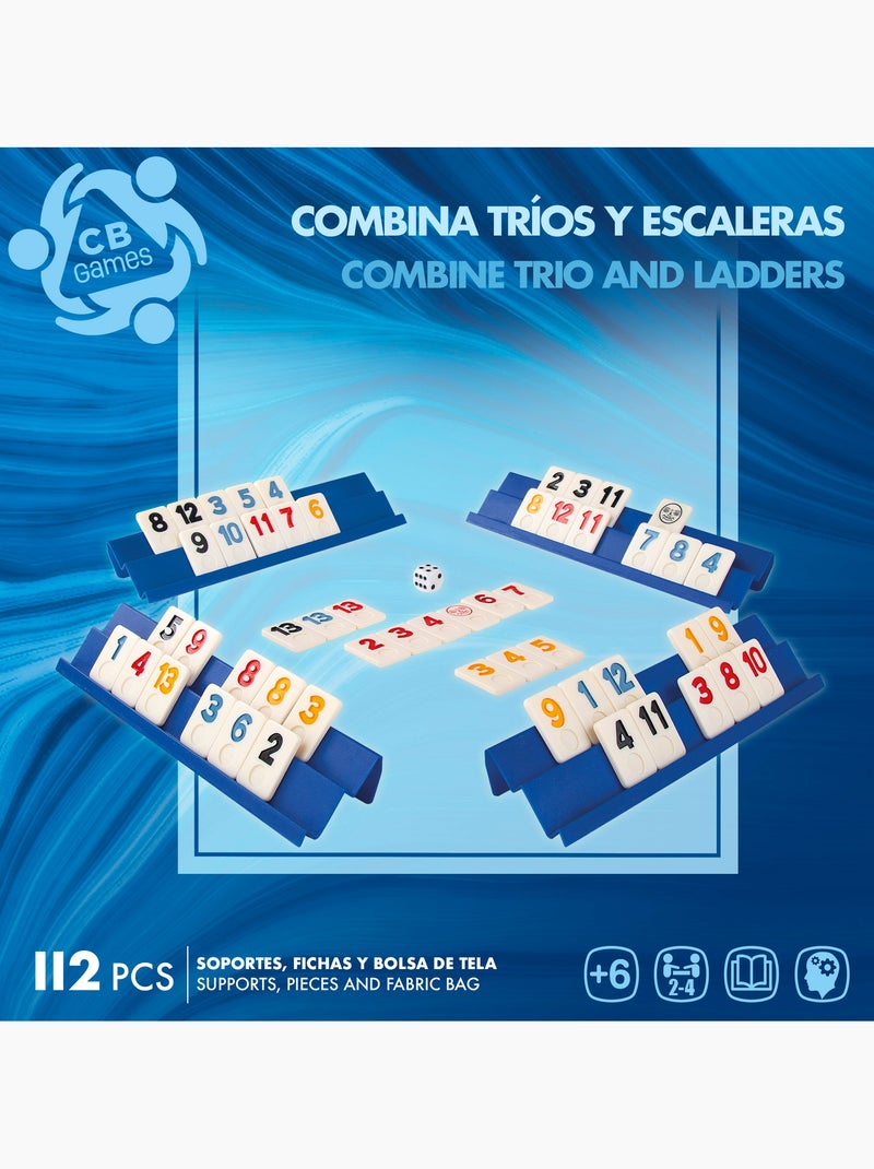 Jeu de société combigame avec sac 112 pcs cb games N/A - Kiabi