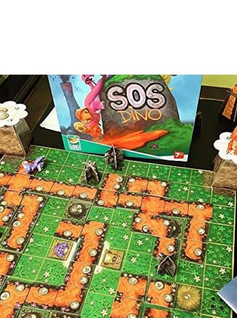 Jeu De Societe Cooperatif Sos Dino N/A - Kiabi