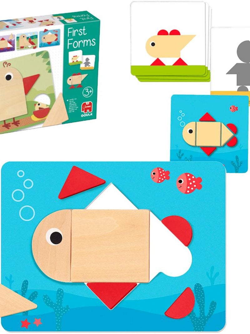 Jeu de société éducatif First forms N/A - Kiabi