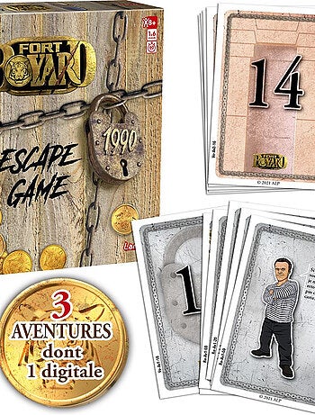 Jeu De Société Escape Game Fort Boyard - Lansay