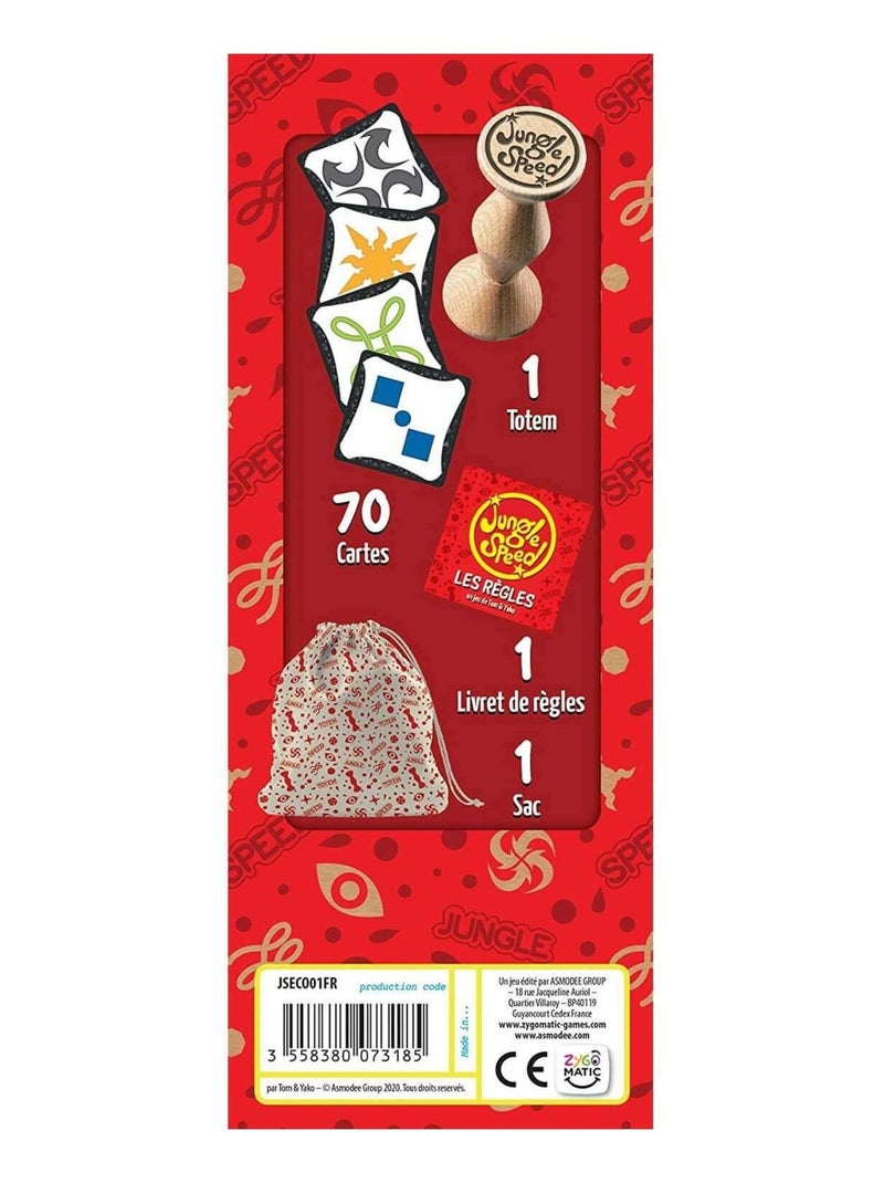 Jeu de société : Jungle Speed Eco Conception Multicolore - Kiabi
