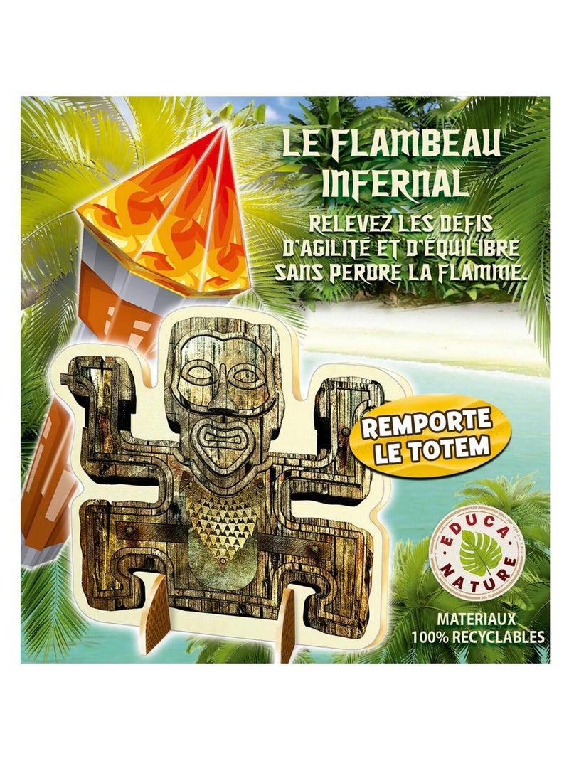 Jeu De Société Koh Lanta - Educa Multicolore - Kiabi