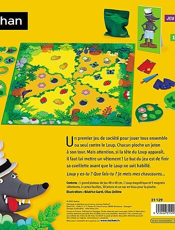 Jeu de société Le jeu du loup