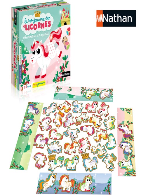 Jeu de société Le royaume des licornes - Kiabi