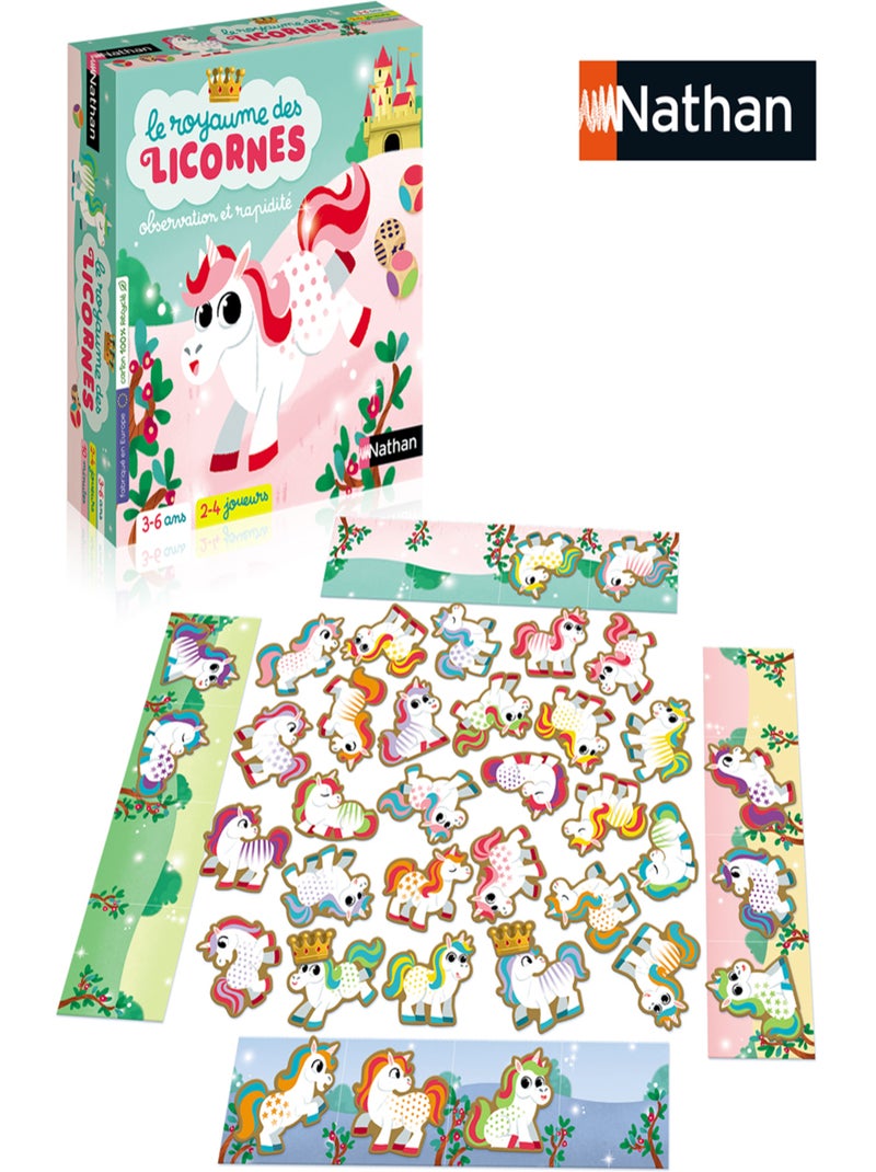 Jeu de société Le royaume des licornes Multicolore - Kiabi