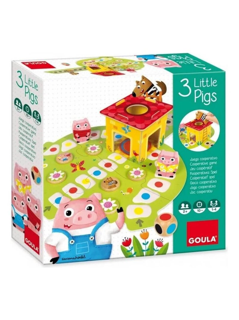 Jeu de société les 3 petits cochons N/A - Kiabi