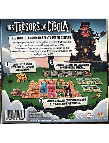 Jeu De Société Les Trésors De Cibola - Ankama