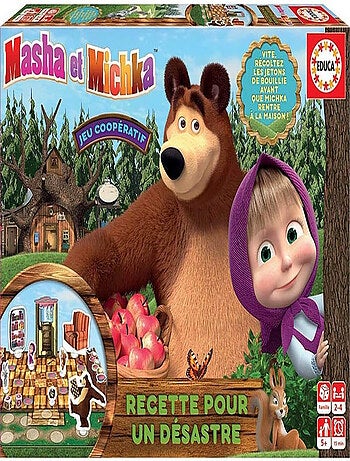 Jeu De Société Masha Et Michka - Educa