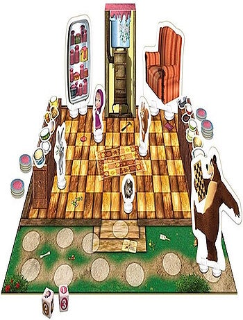 Jeu De Société Masha Et Michka - Educa