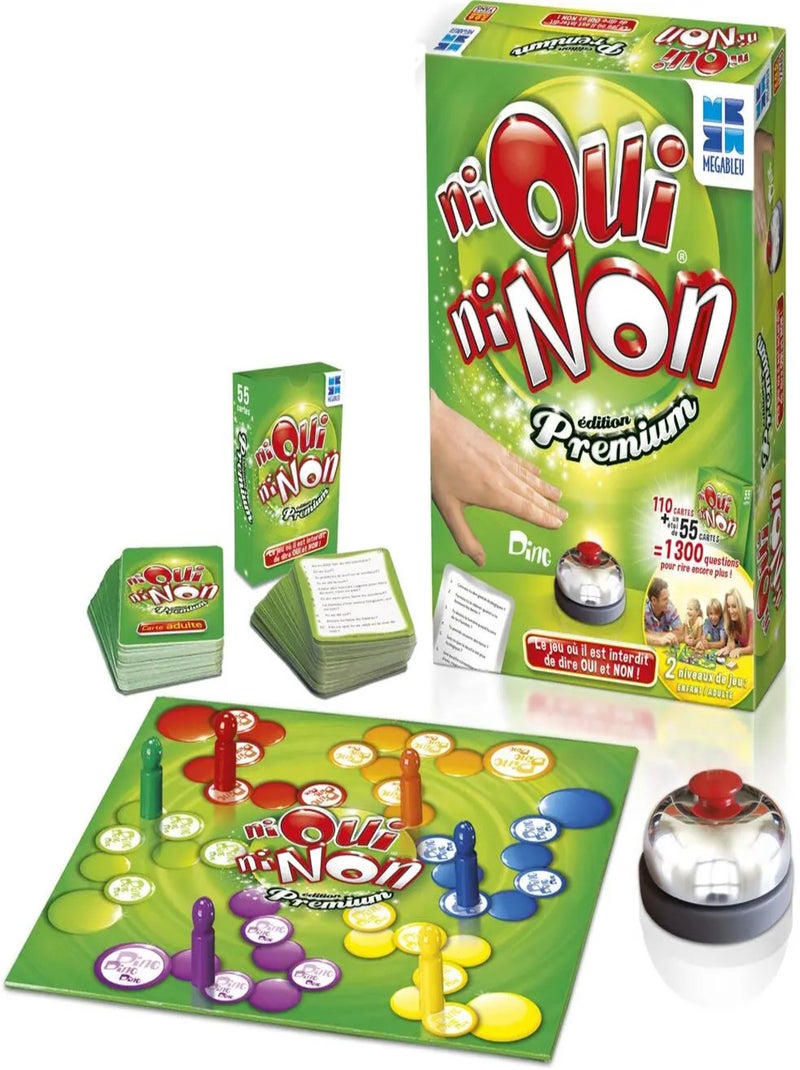 Jeu De Société Ni Oui Ni Non - Mega Bleu Multicolore - Kiabi