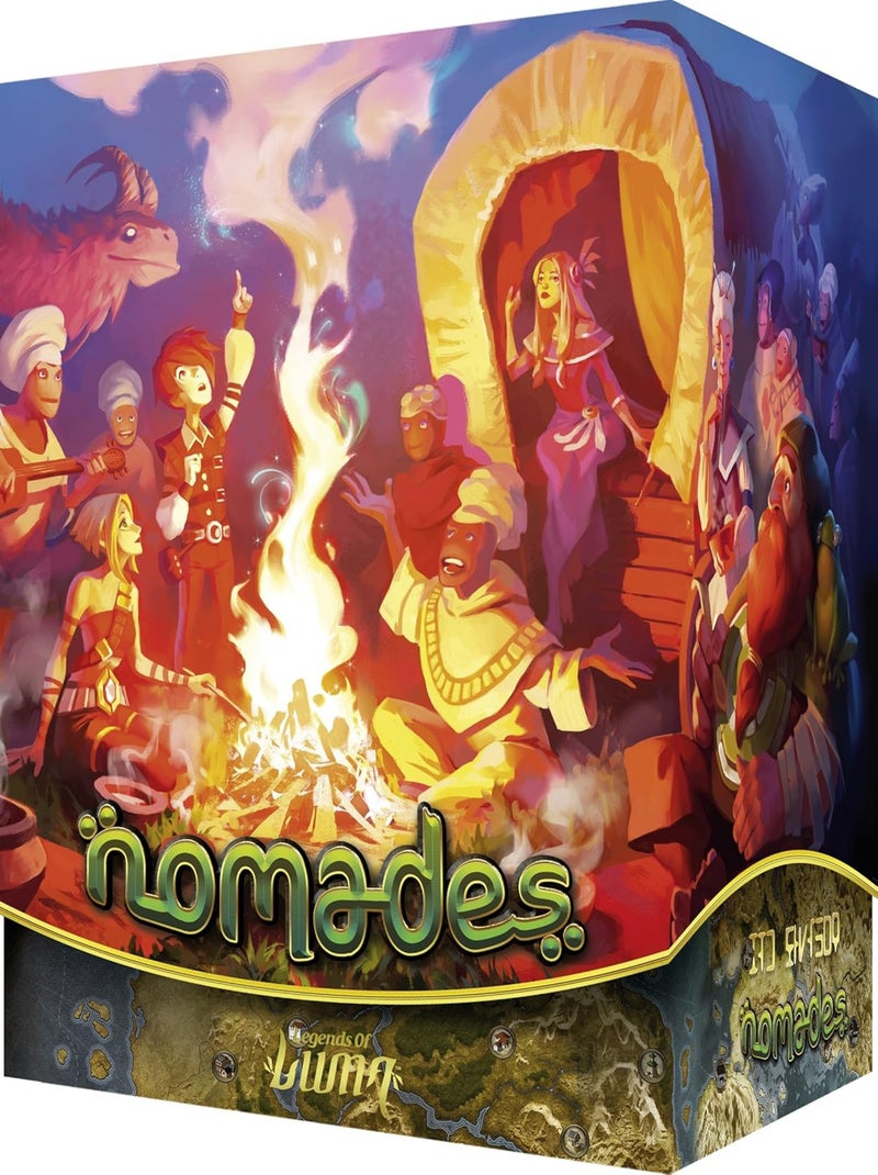 Jeu De Société Nomades Ludonaute - Black Rock Games Multicolore - Kiabi