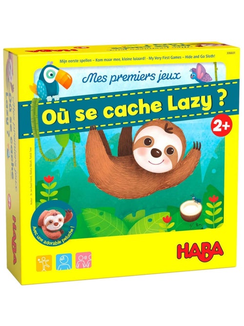 Jeu de société Où se cache Lazy ? - Kiabi