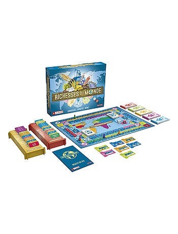 Jeu De Société Richesses Du Monde - Lansay