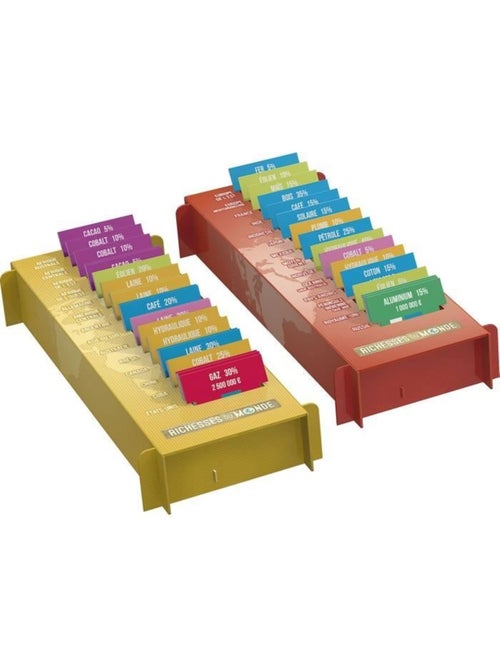Jeu De Société Richesses Du Monde - Lansay - Kiabi