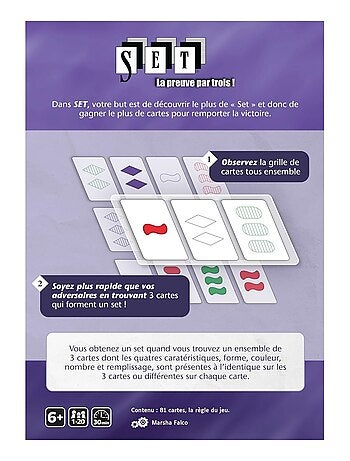 Jeu de société Set