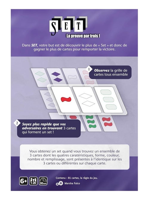 Jeu de société Set - Kiabi