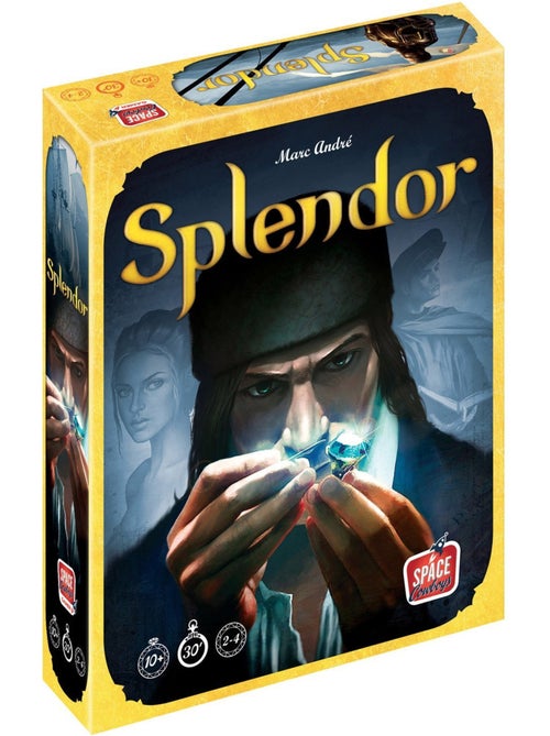 Jeu de société splendor - asmodee - unbox now - à partir de 10 ans - 2 à 4 joueurs - 30 min - Kiabi