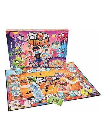 Jeu De Société Stop Au Virus - Imc Toys