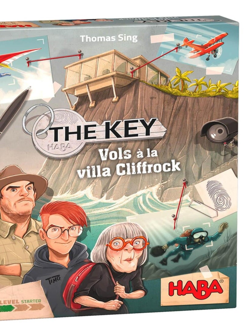 Jeu De Société The Key - Vols À La Villa Cliffrock N/A - Kiabi