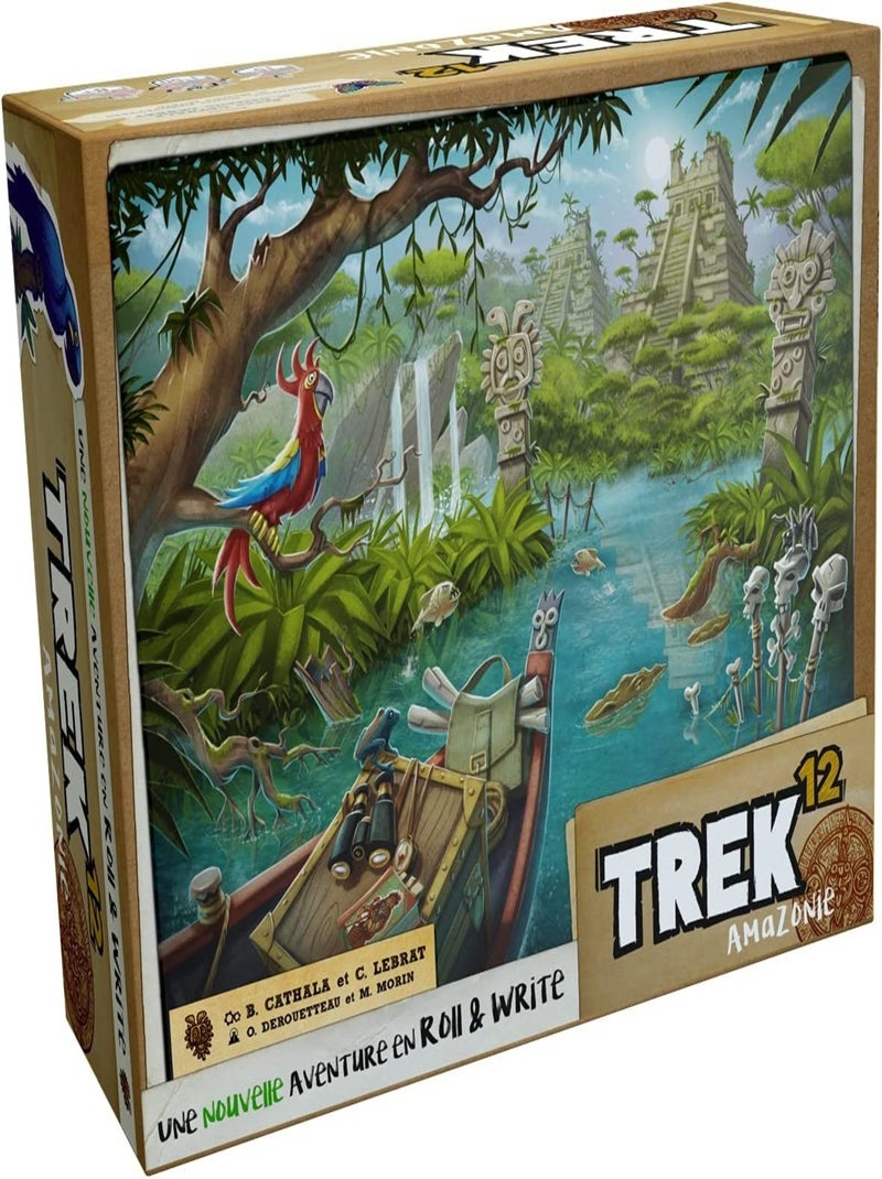 Jeu De Société Trek Amazonie - Black Rock Games Multicolore - Kiabi