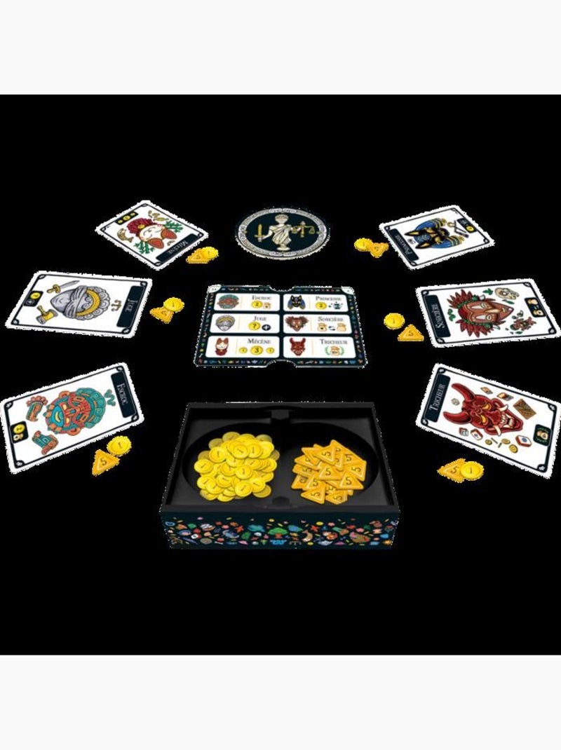 Jeu de stratégie - asmodee - mascarade v2 - enfant - bleu - 7 ans et plus Noir - Kiabi