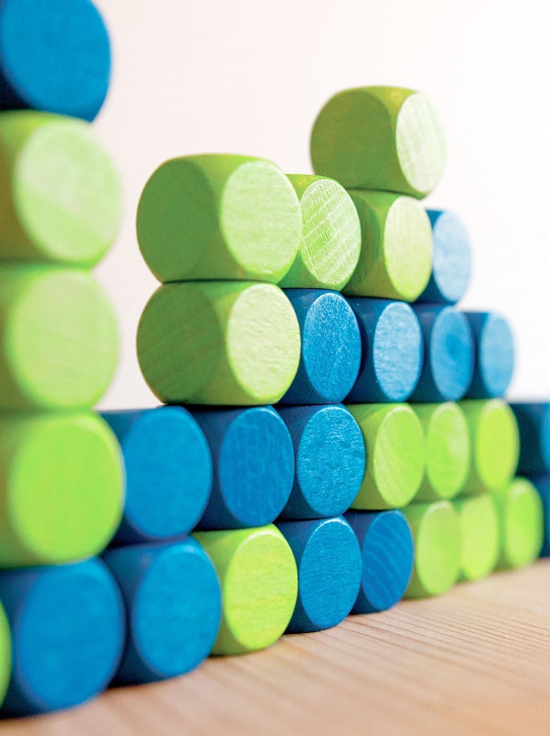 Jeu de stratégie Connecting Cubes Vert - Kiabi