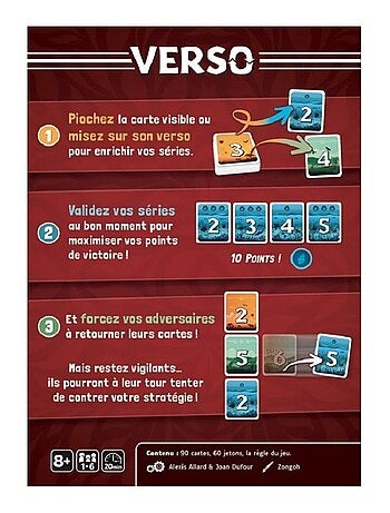 Jeu de stratégie Verso