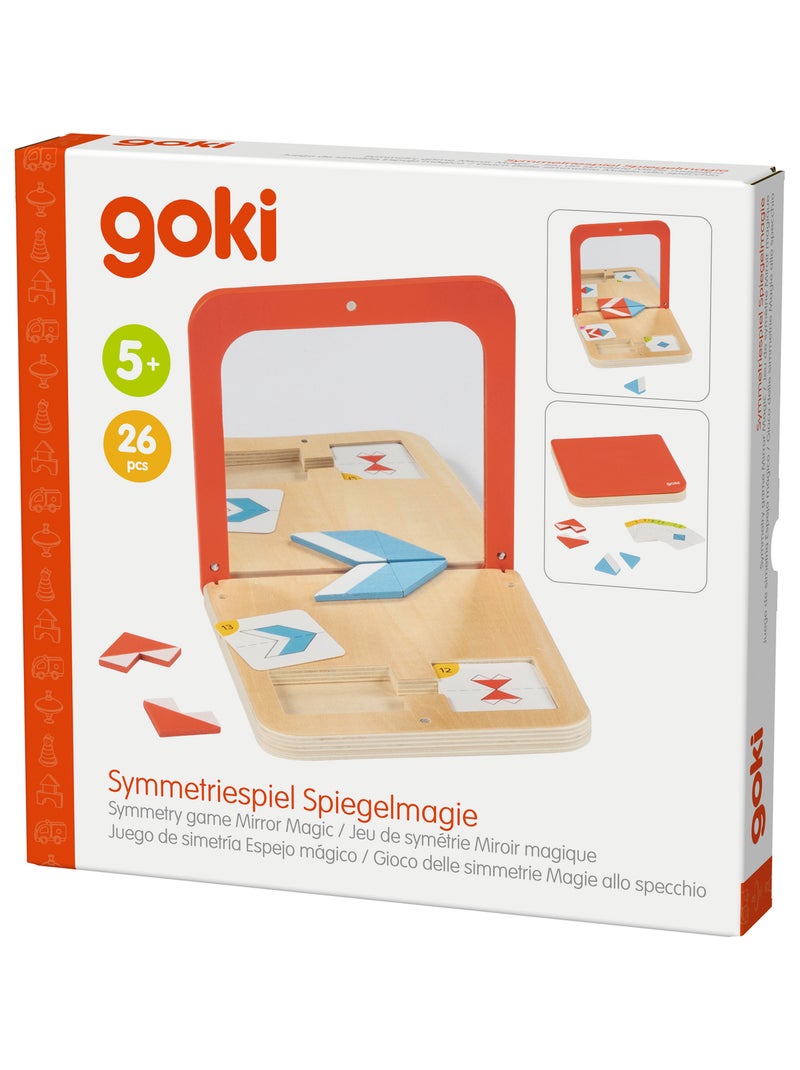Jeu de symétrie Miroir magique Rouge - Kiabi