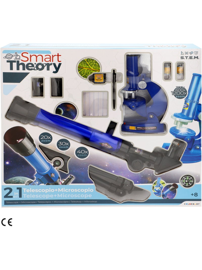Jeu de télescope et de microscope smart theory N/A - Kiabi