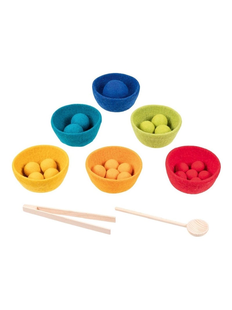 Jeu de tri des couleurs Sorterino Rouge - Kiabi