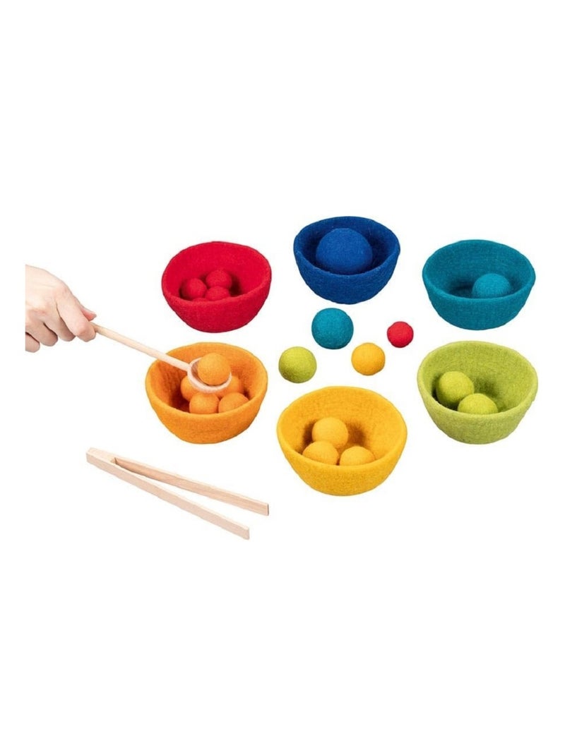 Jeu de tri des couleurs Sorterino Rouge - Kiabi