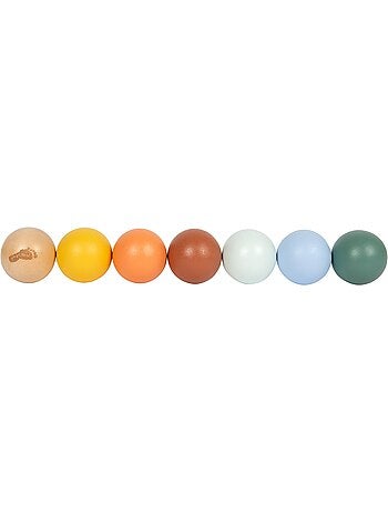 Jeu de tri Montessori avec boules