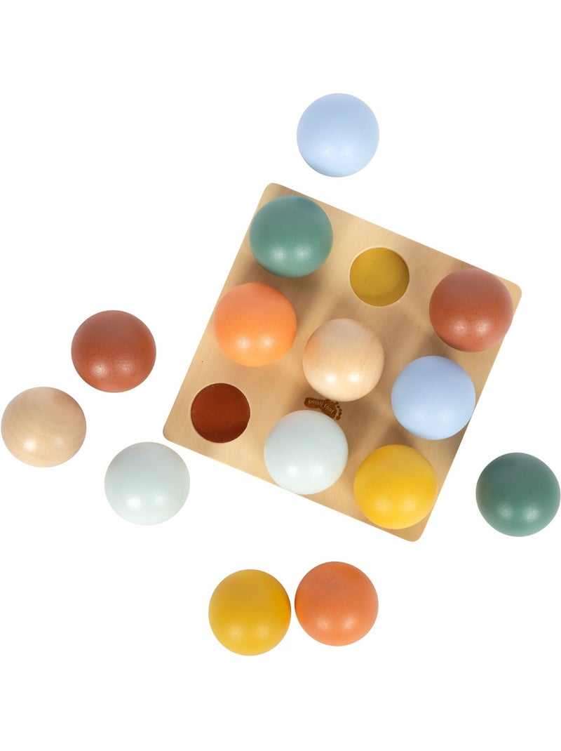 Jeu de tri Montessori avec boules Beige - Kiabi