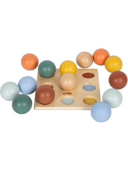 Jeu de tri Montessori avec boules - Kiabi