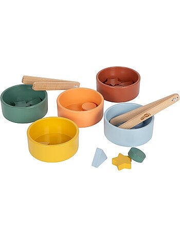 Jeu de tri montessori avec pince