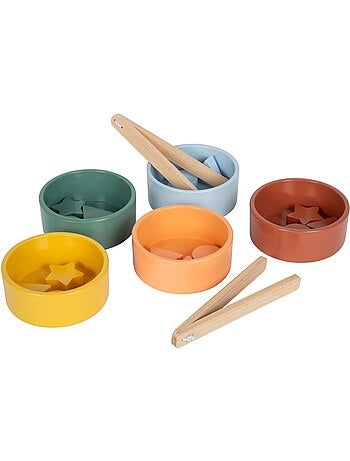 Jeu de tri montessori avec pince