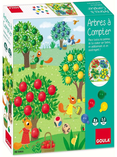 Jeu de vis Arbres à compter - Kiabi