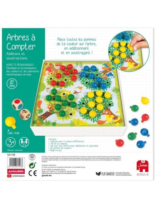 Jeu de vis Arbres à compter - Kiabi