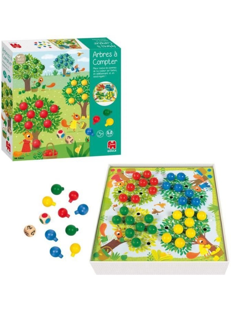 Jeu de vis Arbres à compter Vert - Kiabi