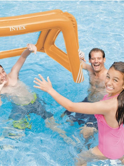 Jeu de water polo gonflable orange - Kiabi