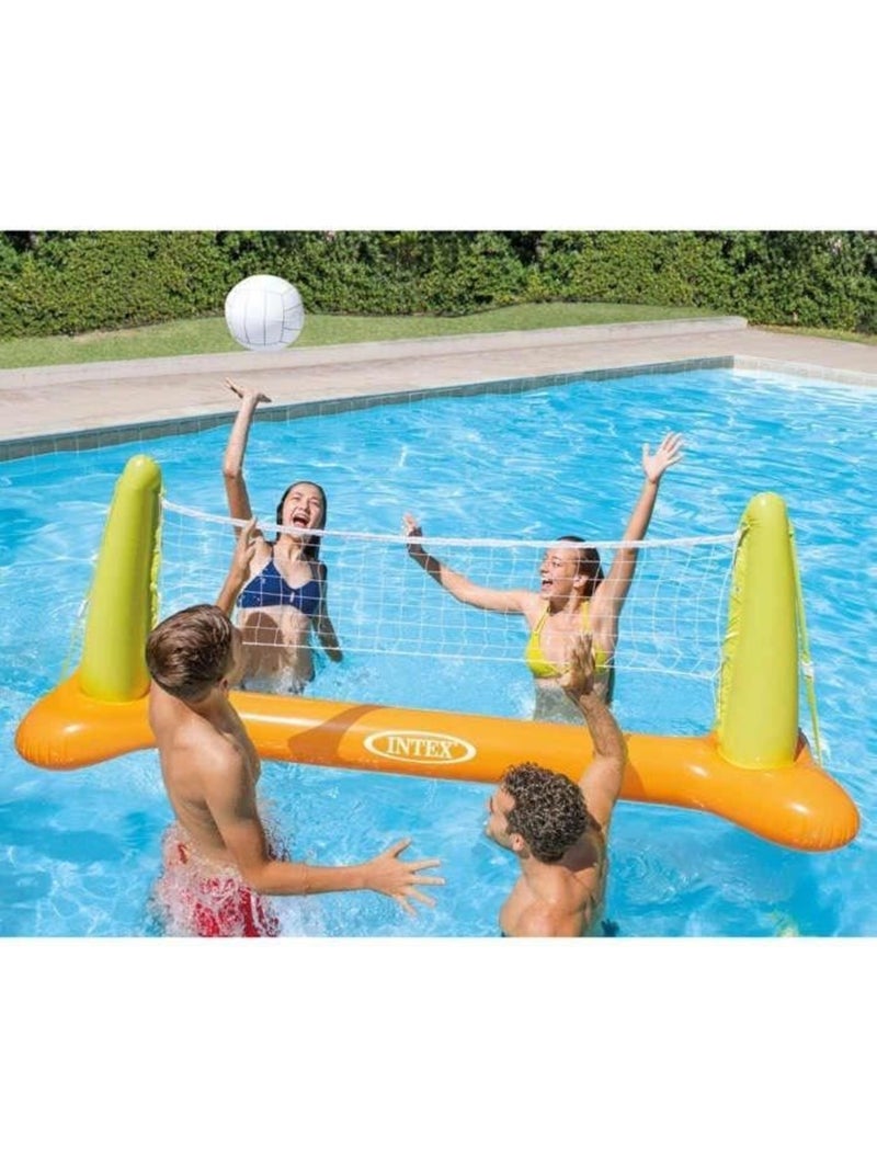 Jeu de Water Volley Ball 239 x 64 x 91 cm Orange - Kiabi