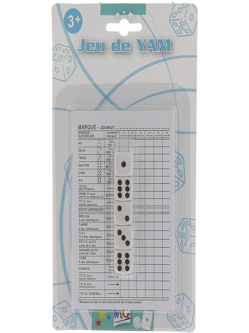 Jeu de Yam Bleu - Kiabi