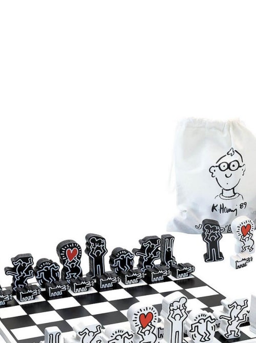 Jeu d'échec Keith Haring - Kiabi