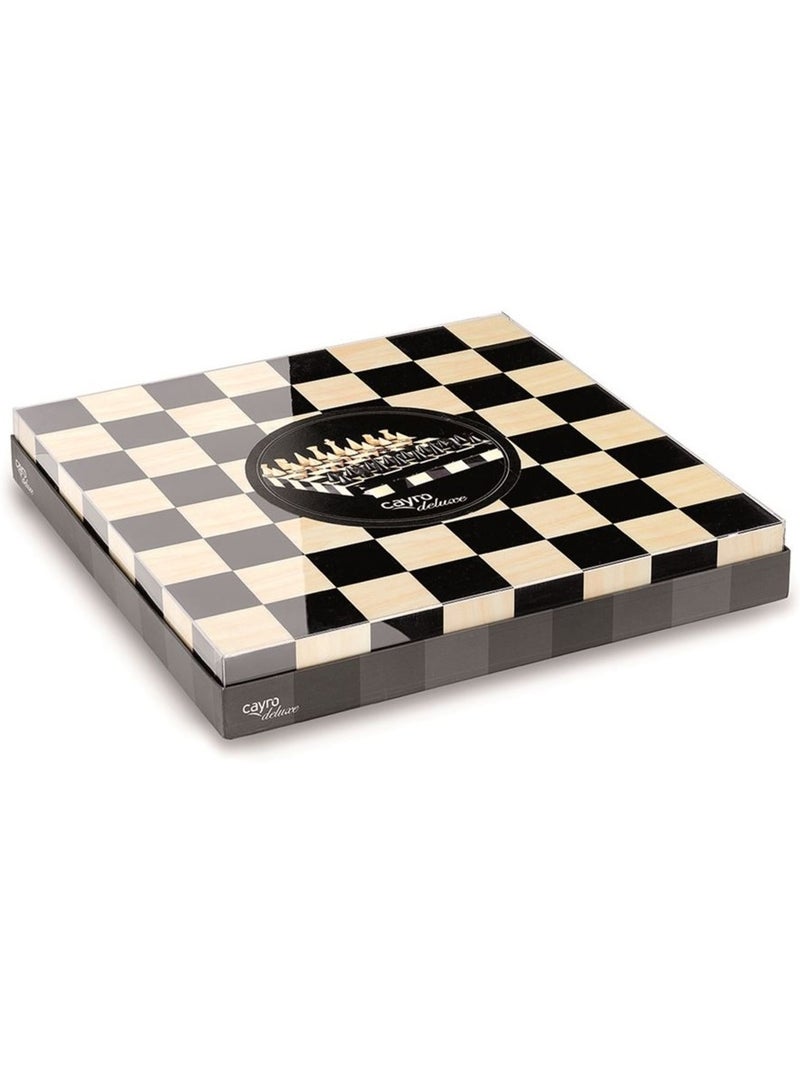 Jeu d'échecs deluxe Noir - Kiabi