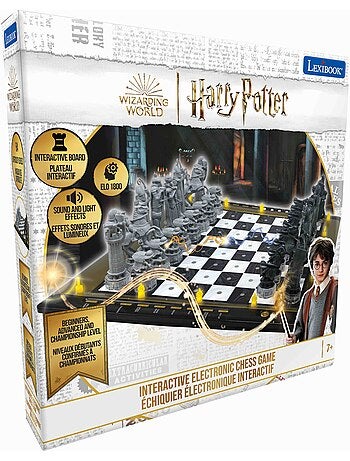 Jeu d'échecs électronique lumineux harry potter avec effets sonores
