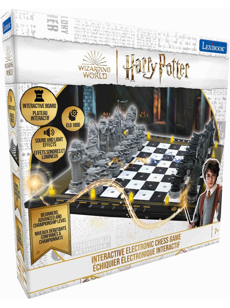Jeu d'échecs électronique lumineux harry potter avec effets sonores N/A - Kiabi